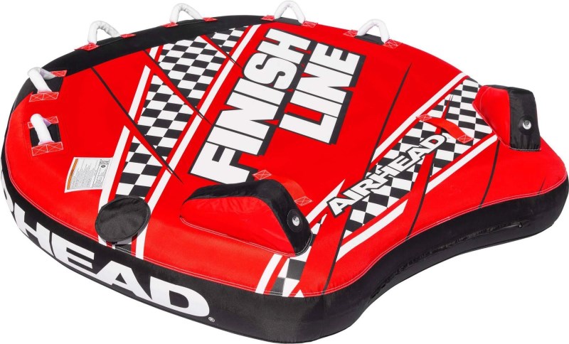 Airhead Finish Line 3- Person Towable TUBE, Red