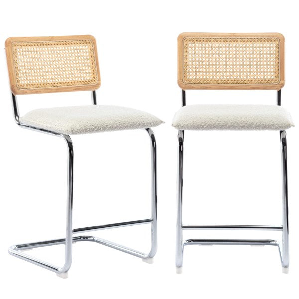 AllModern Chen Bar & Counter Stool Color: Cognac, Seat Height: Bar Stool (29 Seat Height)