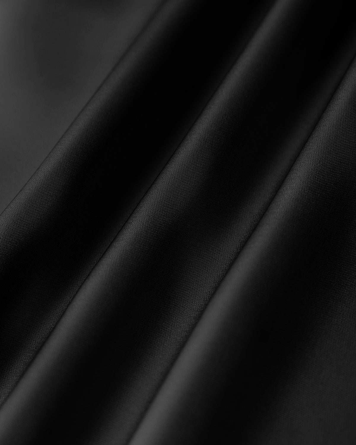 Black Ruffle Square Neck Slip Midi Dress