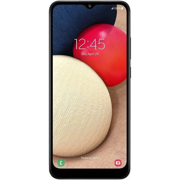 Total Wireless - Samsung Galaxy A02s 32gb Prepaid - Black