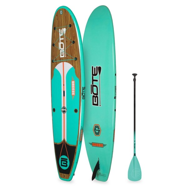 BOTE 10 6 Breeze Paddle Board Classic Teak