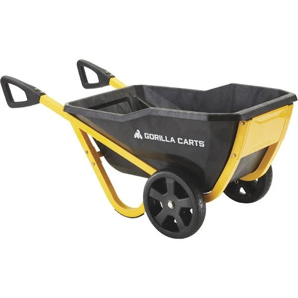Gorilla Carts 7 Cu. ft. Evolution Poly Yard Cart