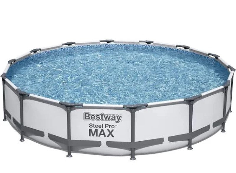 Bestway 56597E Steel Pro MAX Ground Pool, 14-Feet by 33-inch, Blue