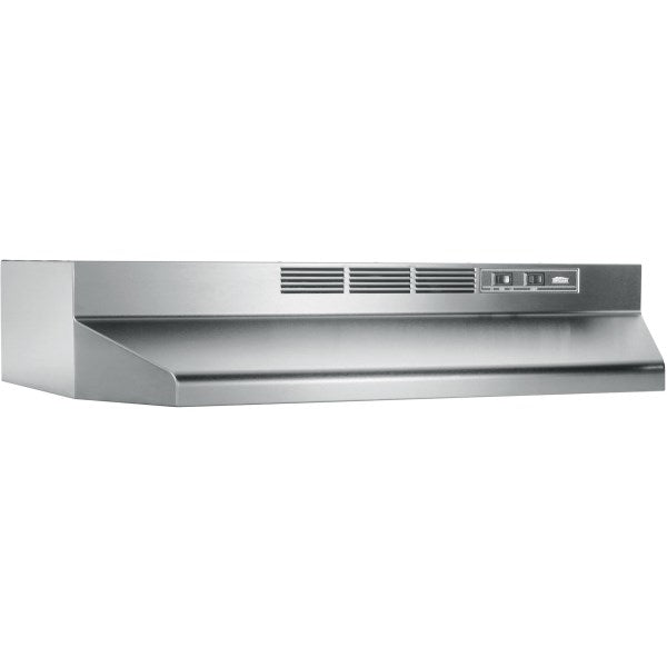 Broan 4136 Broan 4136 36 Wide Steel Non Ducted Under Cabinet Range Hood with Charcoal Filt - Stainless Steel