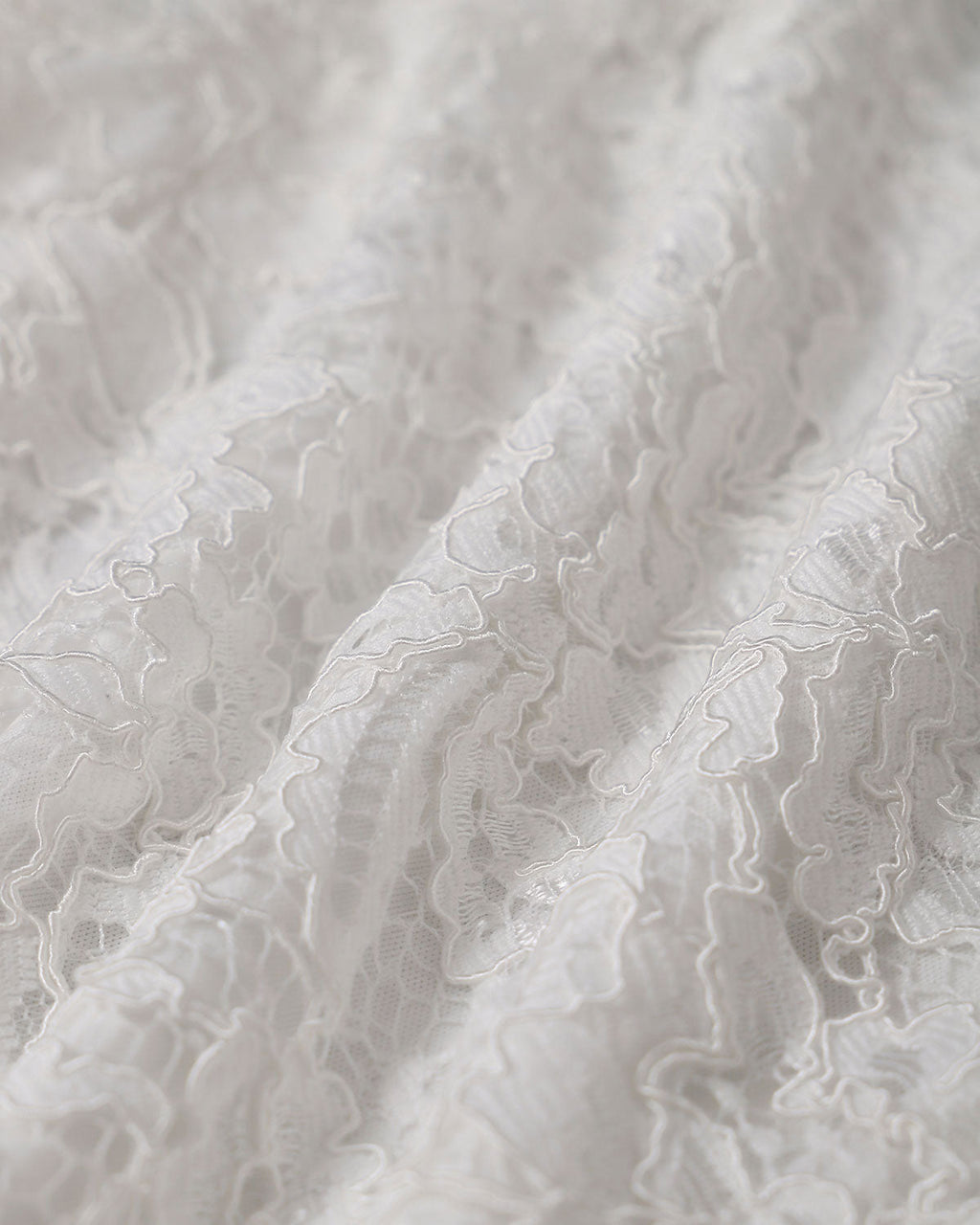 White Lace Collared Sleeveless Mini Dress