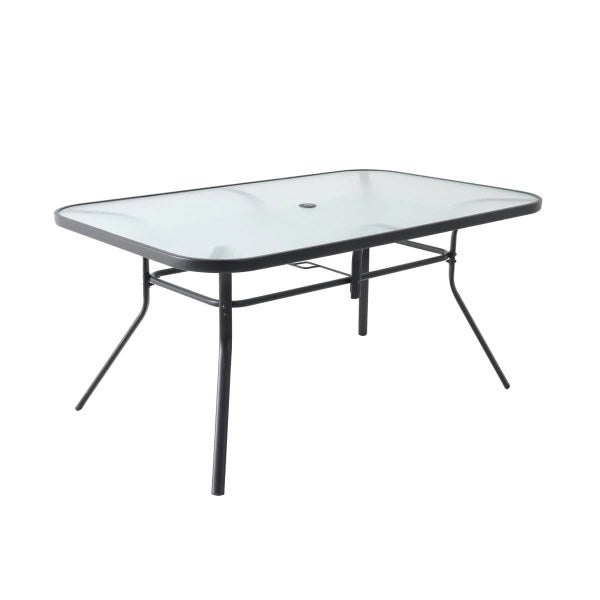 Style Selections Pelham Bay Rectangle Outdoor Dining Table 38-in W x 60-in L with Umbrella Hole | FTS00748C