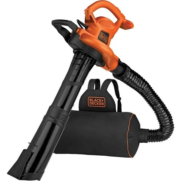 Black & Decker Bebl7000 3-in-1 Vacpack Leaf Blower/Vacuum/Mulcher, 12-Amp - Quantity 1
