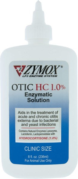 Zymox Otic Dog & Cat Ear Infection Treatment with Hydrocortisone