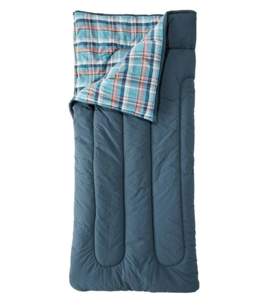L.L.Bean Flannel Lined Camp 40 Sleeping Bag