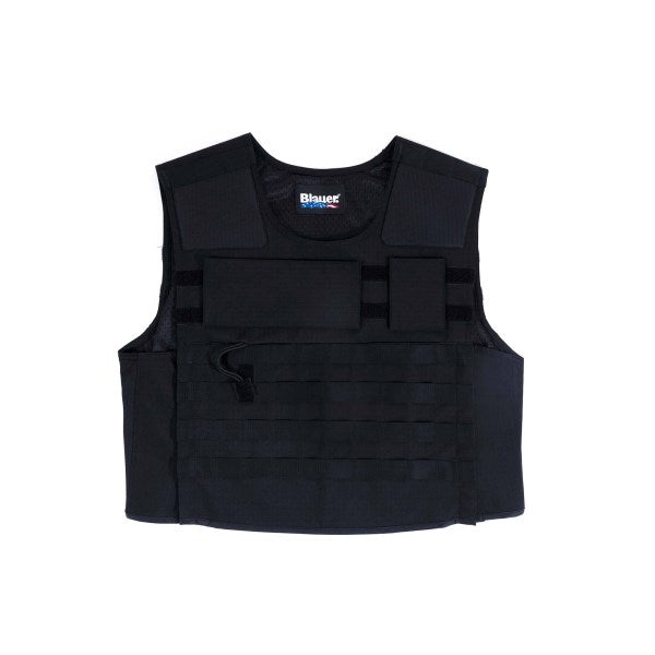 ArmorSkin TacVest - Tactical Vest Carrier Size 2X-Large Short in Dark Navy Blue | Polyester by Blauer
