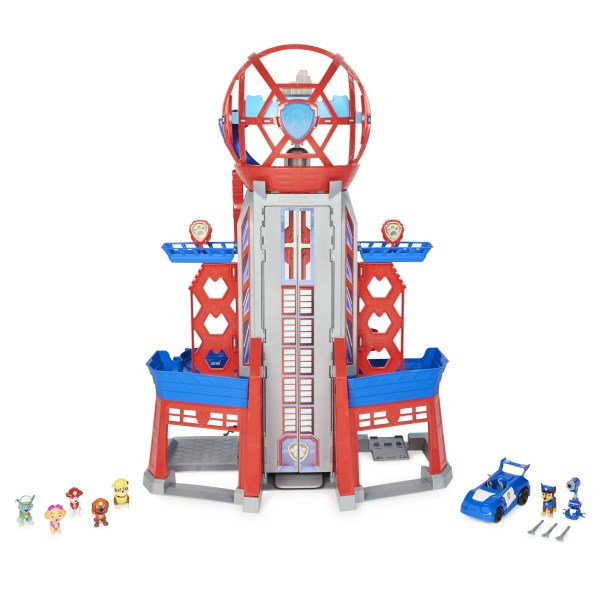 Paw Patrol Movie Ultimate City 3ft Tall Transforming Tower with 6 Action Figures