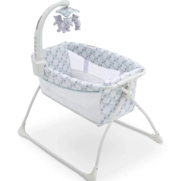 Delta Children Deluxe Activity Sleeper Bassinet for Newborns, Windmill