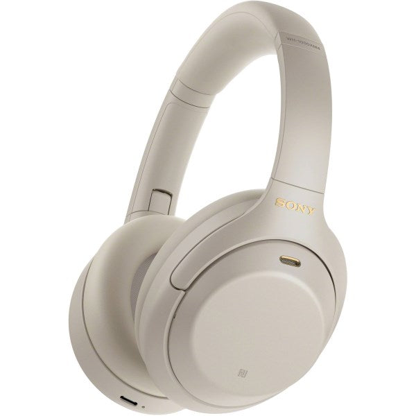 Sony WH-1000XM4 Wireless Noise Canceling Over-Ear Headphones (Silver)
