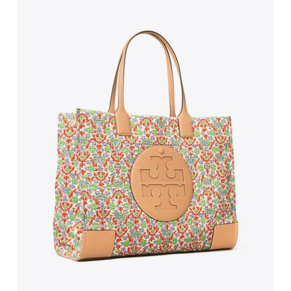 Tory Burch Bags | Nwt !! Tory Burch Ella Tote !! | Color: Blue/Red | Size: About 17.3wx13.2hx5.2d | Sbgaf s Closet