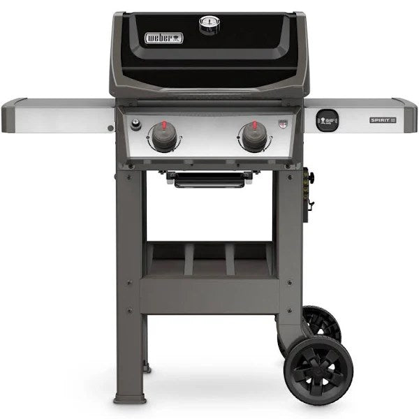 Weber Spirit II 2-Burner Propane Gas Grill in Black