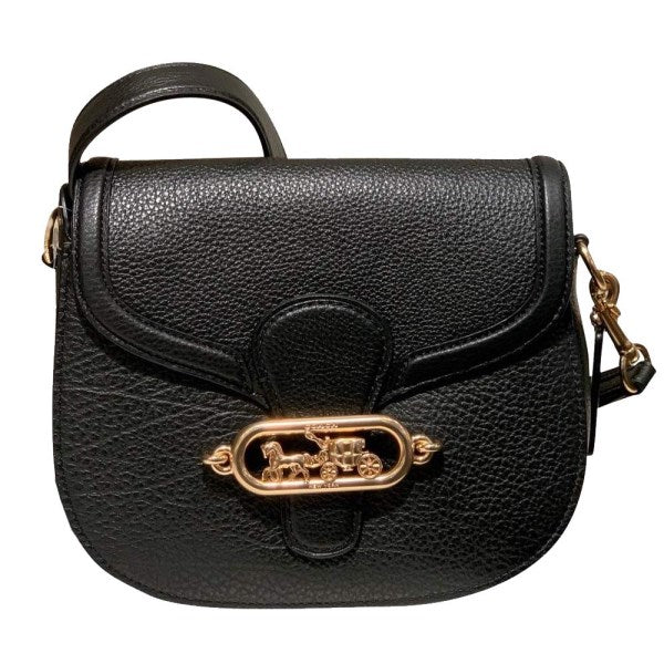 Coach Bags | Coach Georgie Saddle Bag | Color: Black | Size: Os | Alichitwood s Closet