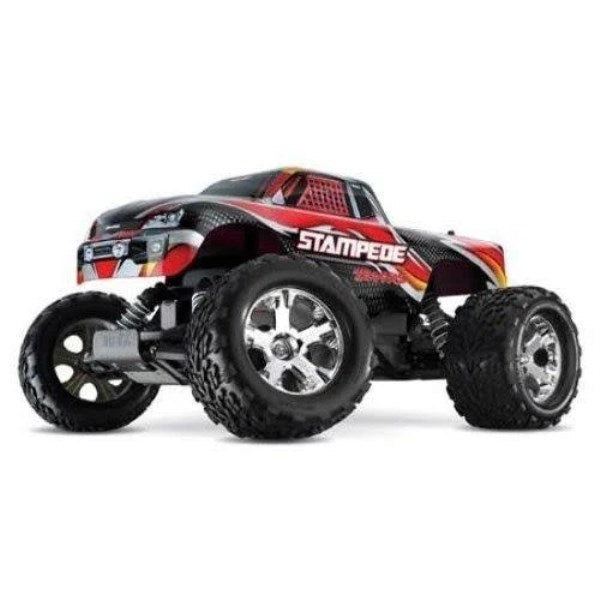 Traxxas Stampede 2WD RC Monster Truck in Blue, Electric Powered, 1/10 Scale