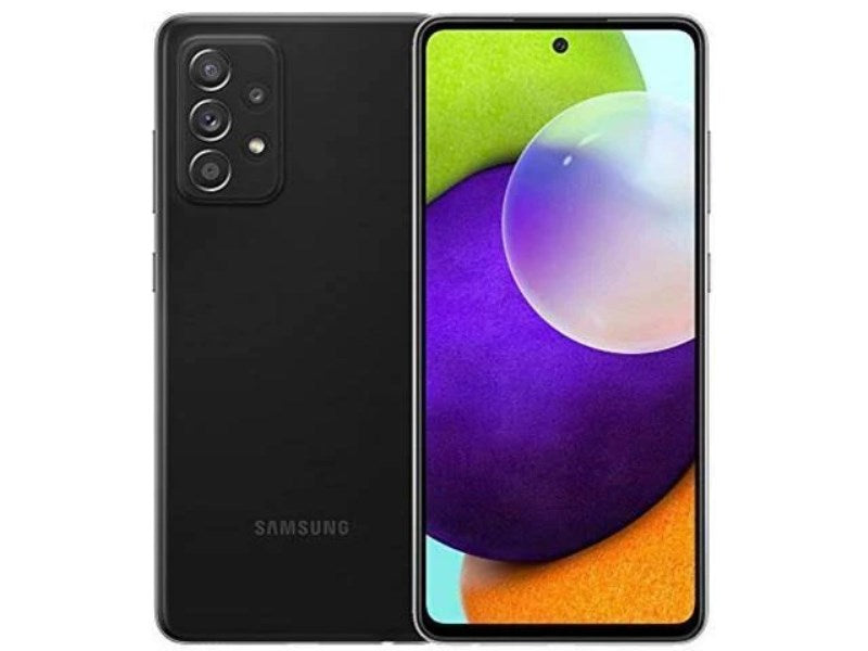 Samsung Galaxy A52 A525F 128GB 6GB Ram | Factory Unlocked GSM Only | Not Compatible with Verizon/Sprint/Boost International Model- Awesome Black