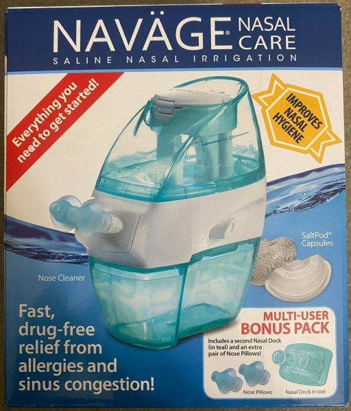 Navage Nasal Care Saline Nasal Irrigation with Bonus Pack