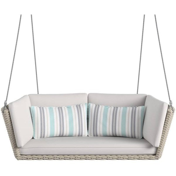Novogratz Poolside Gossip Sally Loveseat Swing, Grey