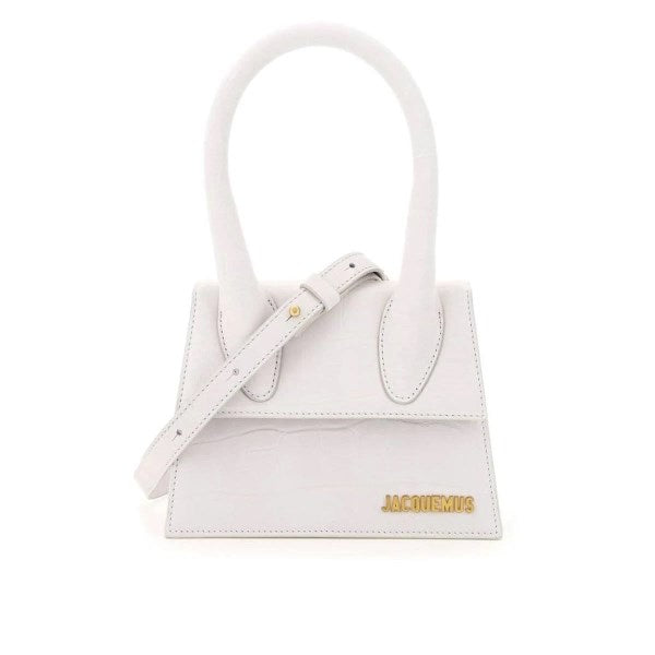 Jacquemus White Le Chiquito Noeud Bag
