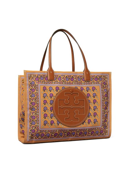 Tory Burch Womens Ella Printed Tote Bag