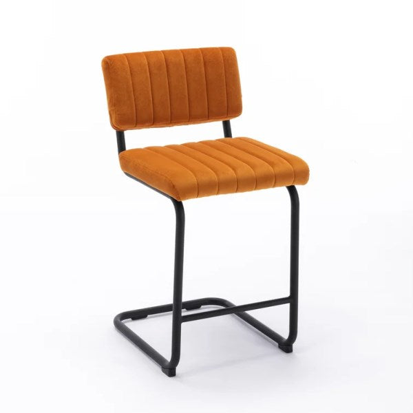 Aramantha Stool Mercury Row Color: Cognac, Seat Height: Counter Stool (24 22 Seat Height)
