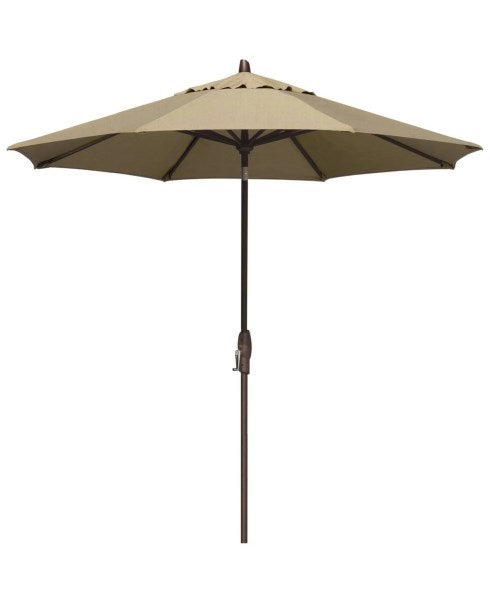 Treasure Garden-UM8100-5476-Market Collection - 9 Auto Tilt Umbrella Sunbrella Heather Beige Sunbrella Solution-Dyed Acrylic