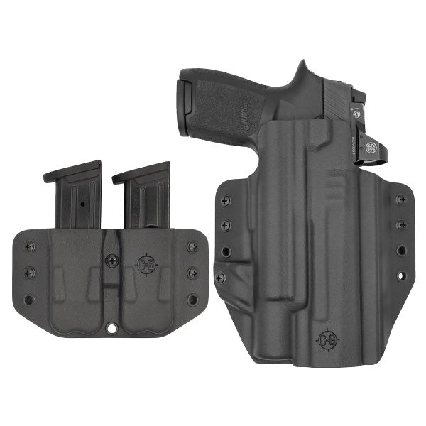 C&G Holsters Custom OWB Covert Kydex Pistol & Mag Holster | C&G Holsters