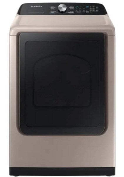 Samsung 7.4 Cu. ft. Smart Electric Dryer with Steam Sanitize+ - Champagne | DVE52A5500C
