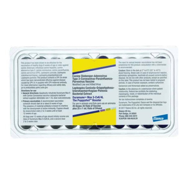 Duramune Max 5 Dog Vaccine