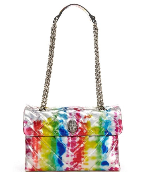 Kurt Geiger London Kensington Large Rainbow Tie Dye Shoulder Bag - Multi