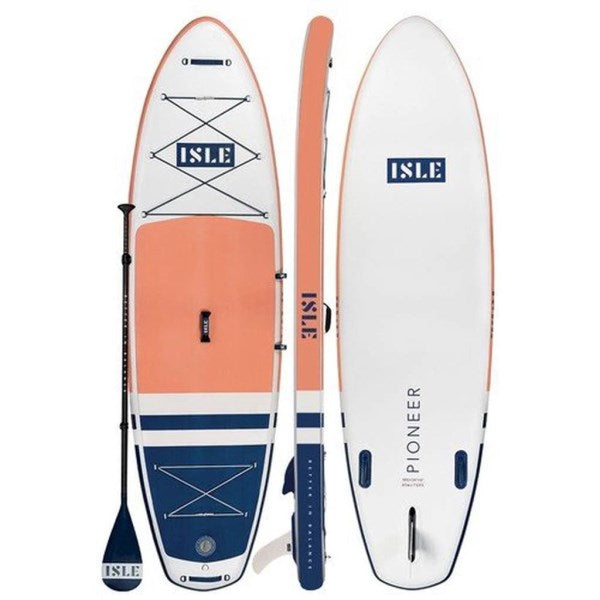 Pioneer Inflatable Paddle Board Package Orange - Yellow