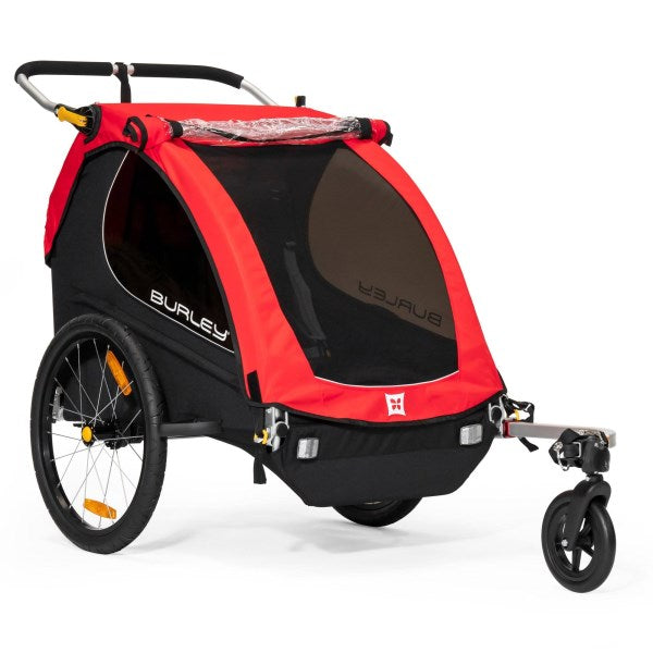 Burley Honey Bee Bike Trailer Red