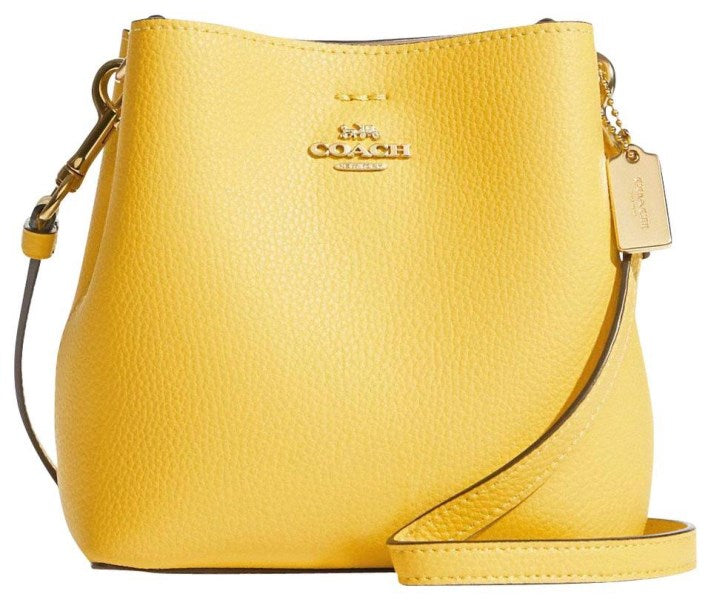 Coach Mini Town Bucket Bag Retro Yellow