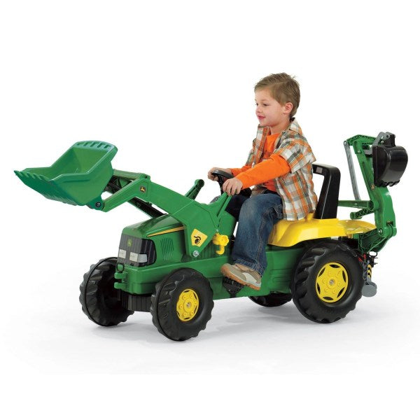 John Deere Tractor with Loader & Backhoe