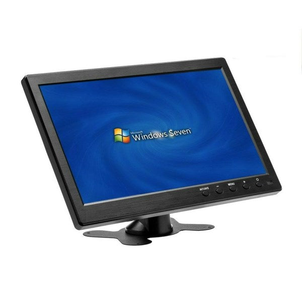 Hikity 10.1 inch TFT LCD Monitor, HD 1024X600 Resolution BNC / Avi / VGA / HDMI Input, Compatible with PC, DVD, TV, Surveillance