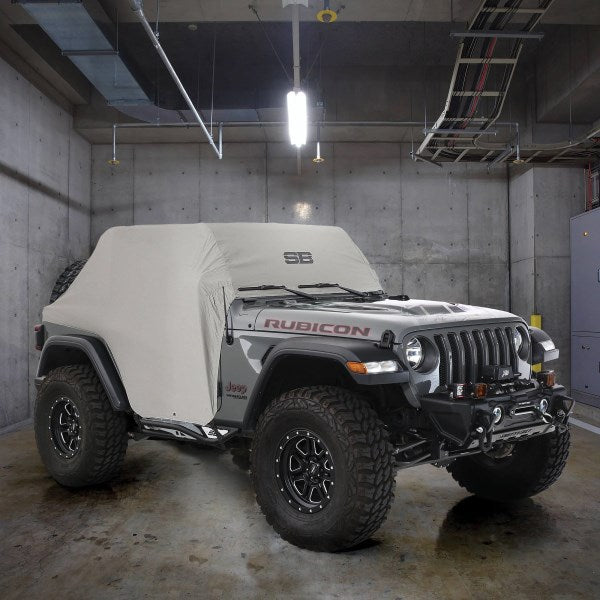 Smittybilt 1070 - Water Resistant Gray Cab Cover
