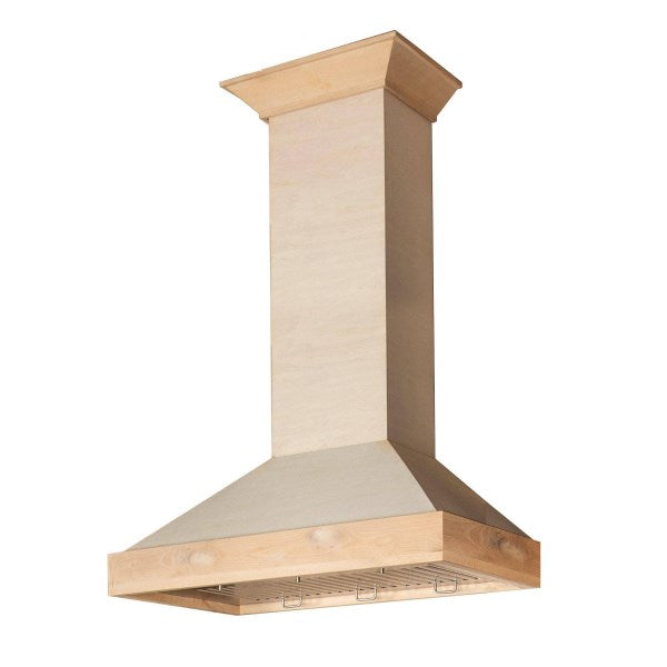 ZLINE 30 Unfinished Wooden Wall Mount Range Hood (KBUF-30)