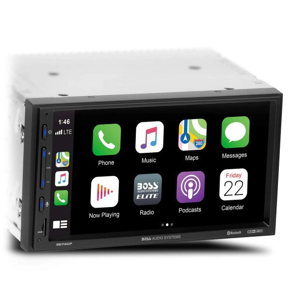 Boss BE7ACP 7 Digital Multimedia Receiver with Apple CarPlay/Android Auto