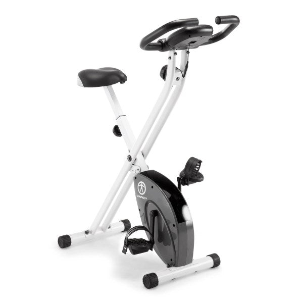 Marcy White Foldable Exercise Bike White