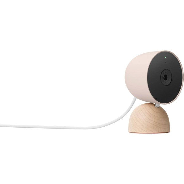 Google Nest Indoor Wired Cam - Sand