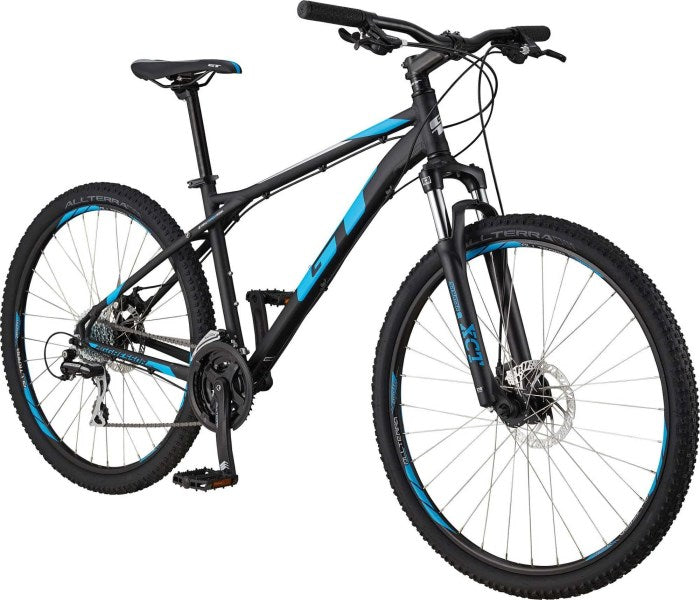 GT Men s Aggressor Pro Mountain Bike, XL, Black