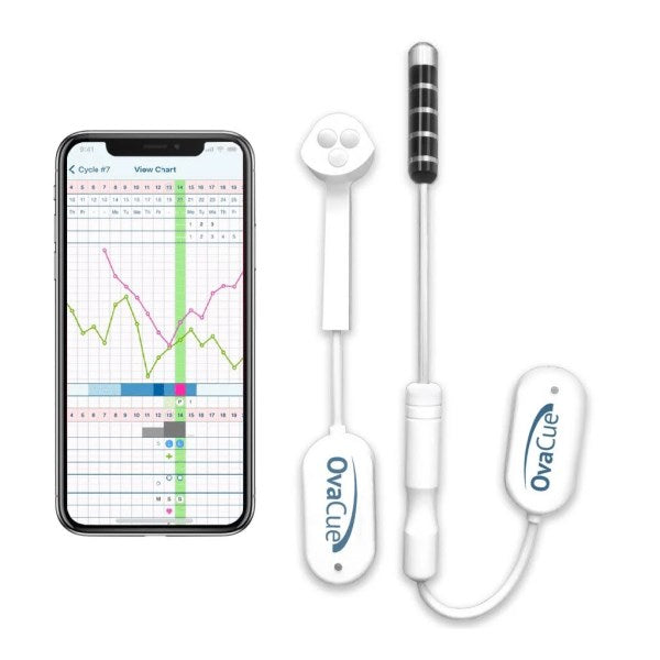 Fairhaven Health Ovacue Wireless Fertility Tracker for Women, At-Home Ovulation Prediction Device, provides 7 Days Advance notice, No Urine