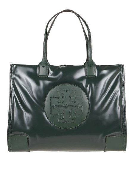 Tory Burch Ella Mini Tote Handbags Palm Leaf : One Size