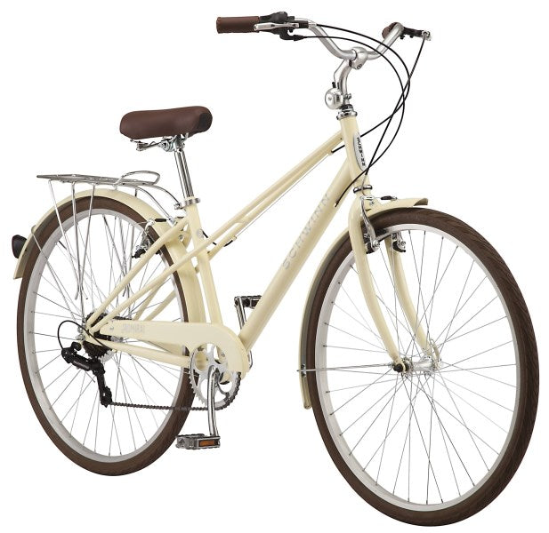 Schwinn 7-Speeds 700c Wheels Admiral Hybrid Bike - White