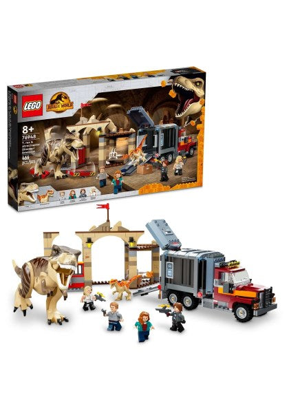 Lego 76948 Jurassic World T. Rex & Atrociraptor Dinosaur Breakout