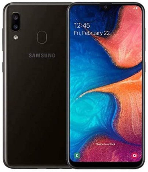 Samsung Galaxy A20 6.4 32gb GSM Unlocked 4G LTE Android Smartphone (Black)