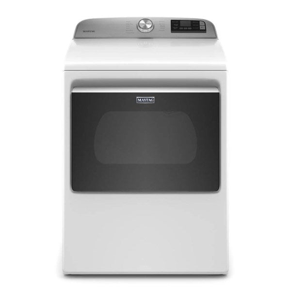 Maytag Smart Top Load Electric Dryer with Extra Power Button - 7.4 Cu. ft. MED6230HW - White