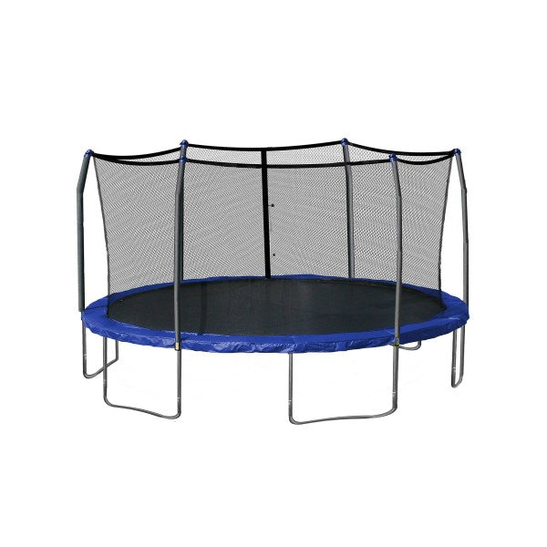 Skywalker 17 Oval Trampoline with Safety Enclosure - Blue